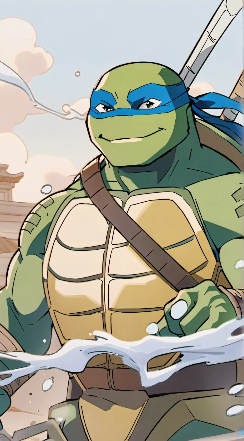 ai character: Tmnt background