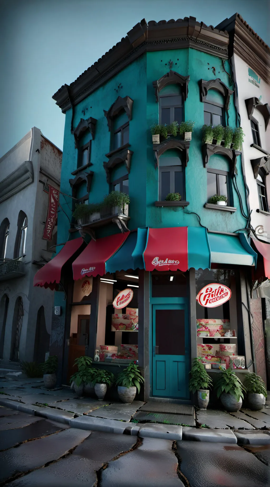 ai character: Fnaf 5 background