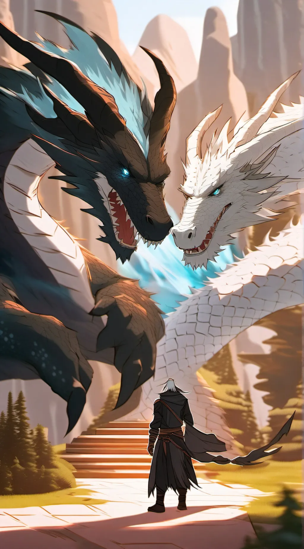 ai character: MoonXWinter background