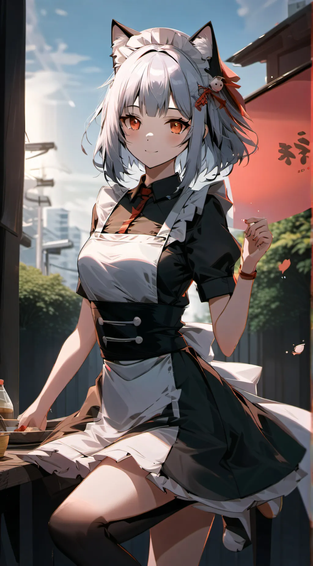 ai character: Candy background