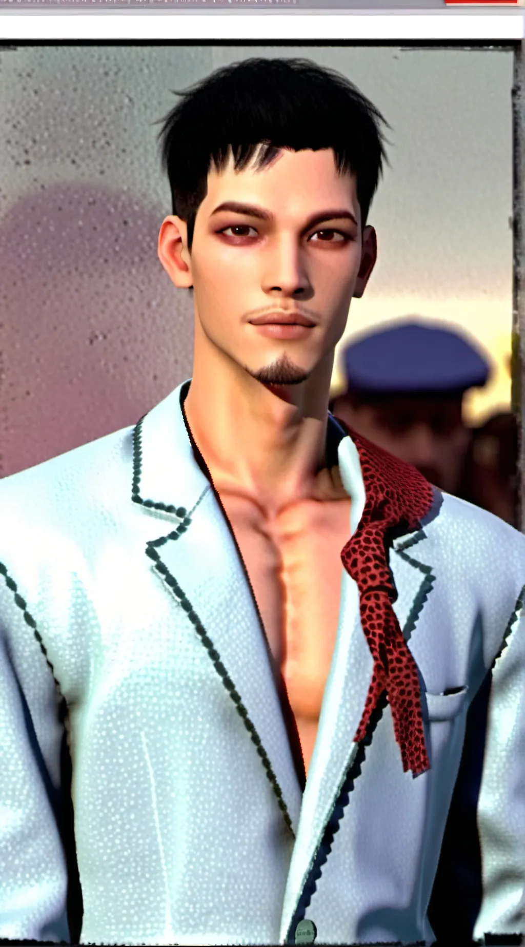 ai character: Jake 😁 background