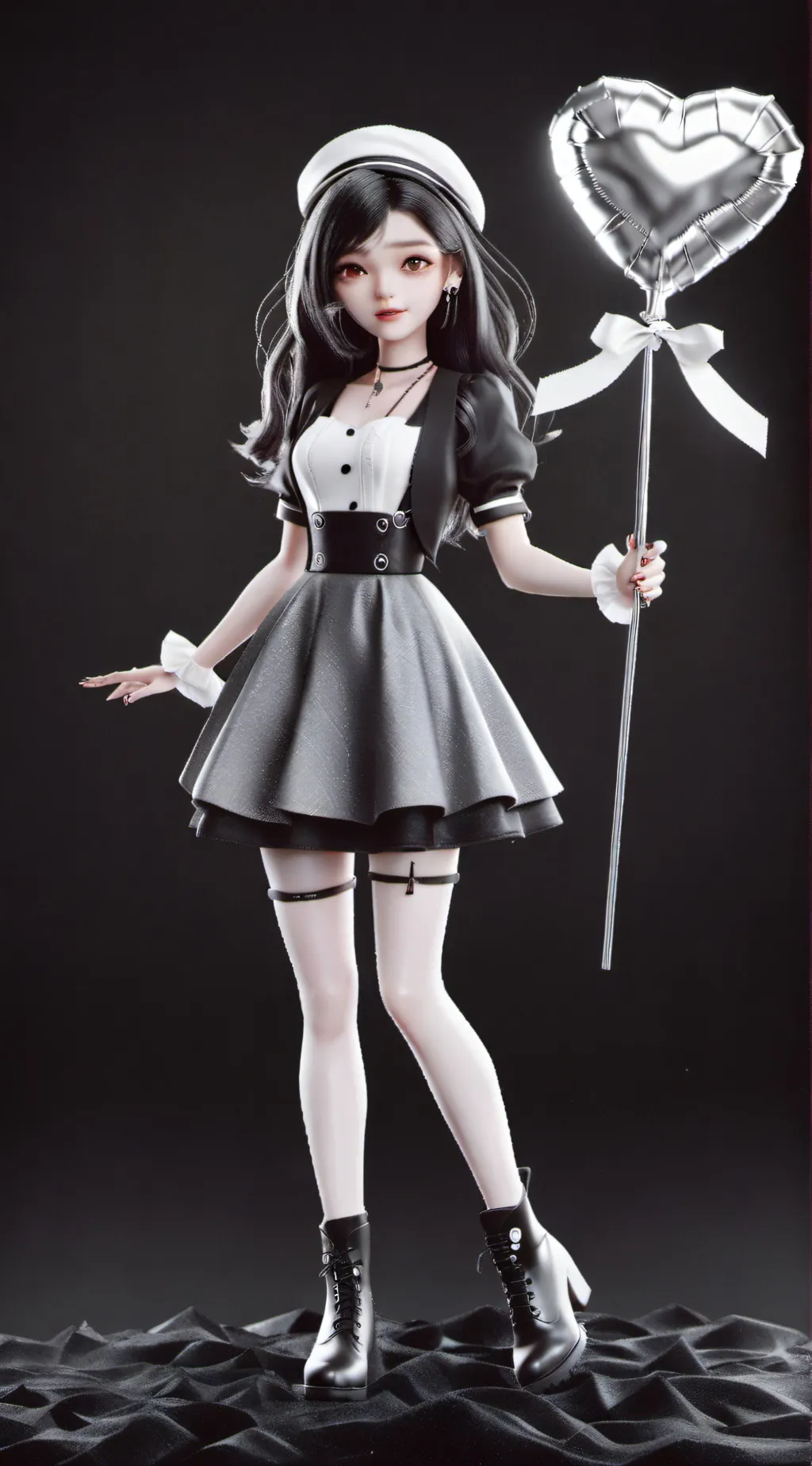 ai character: Lilly background