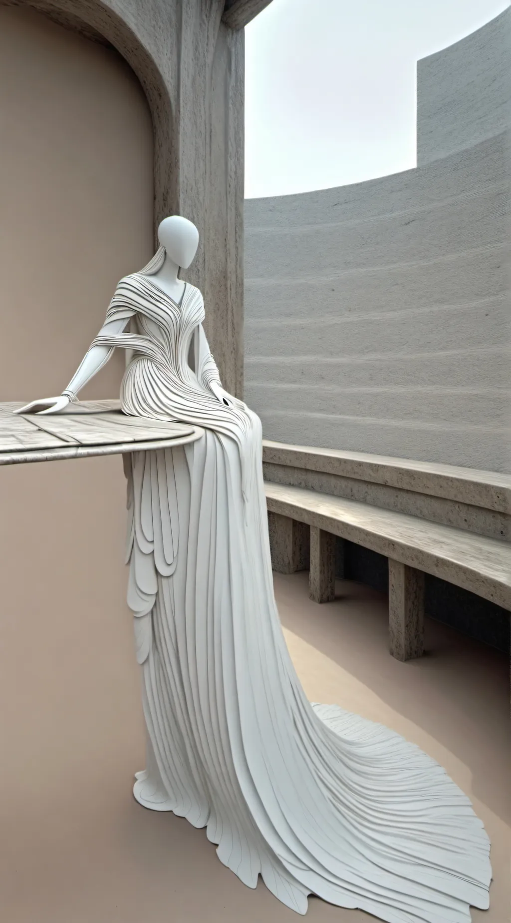 ai character: Melaine Martinez! background