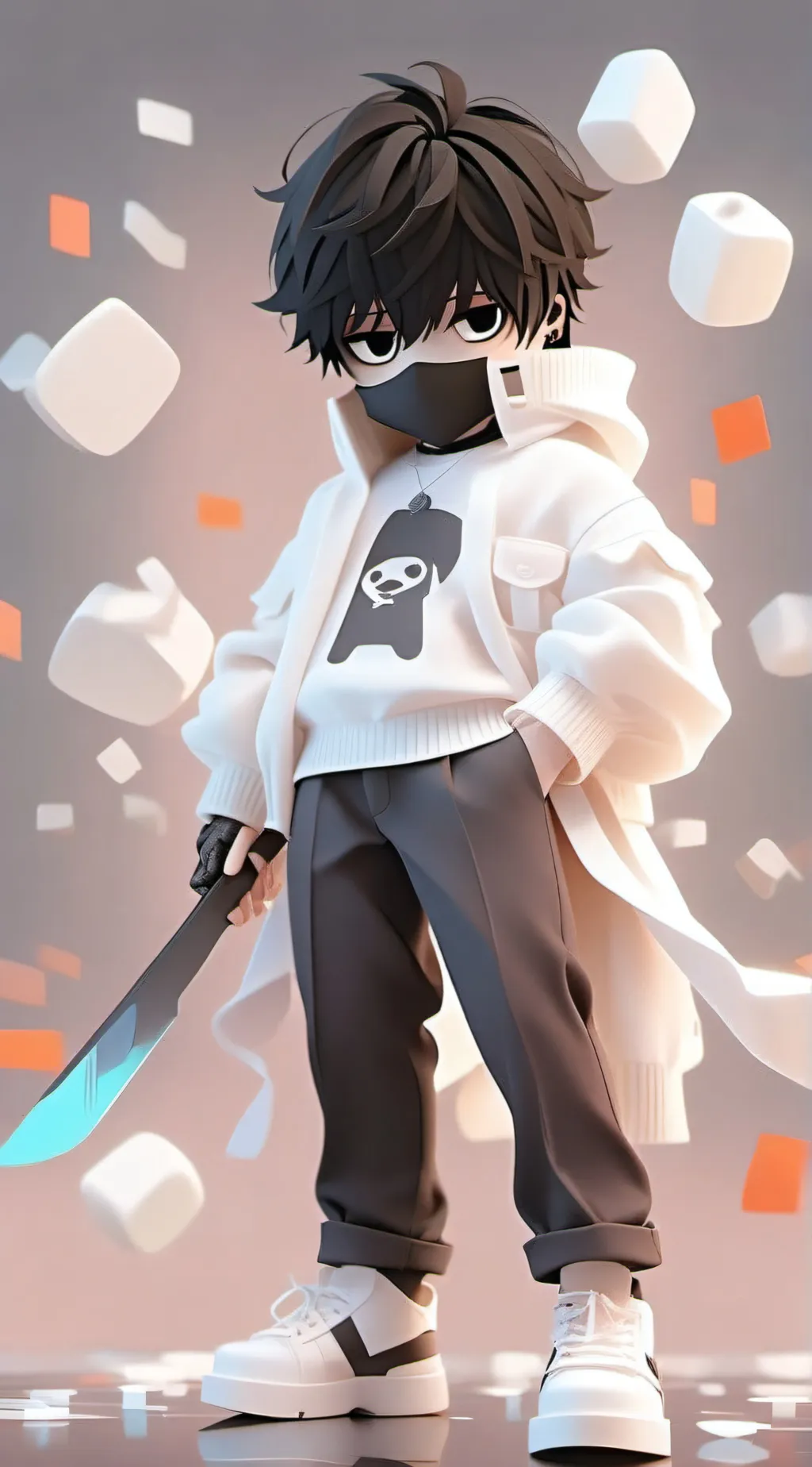 ai character: Countryhuman background