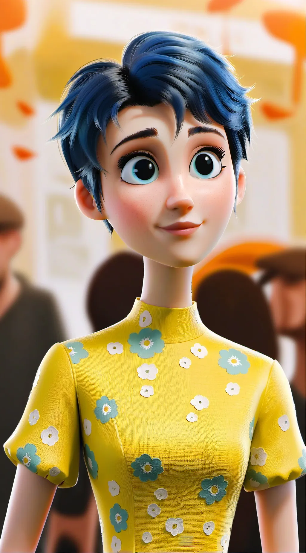 ai character: Joy background