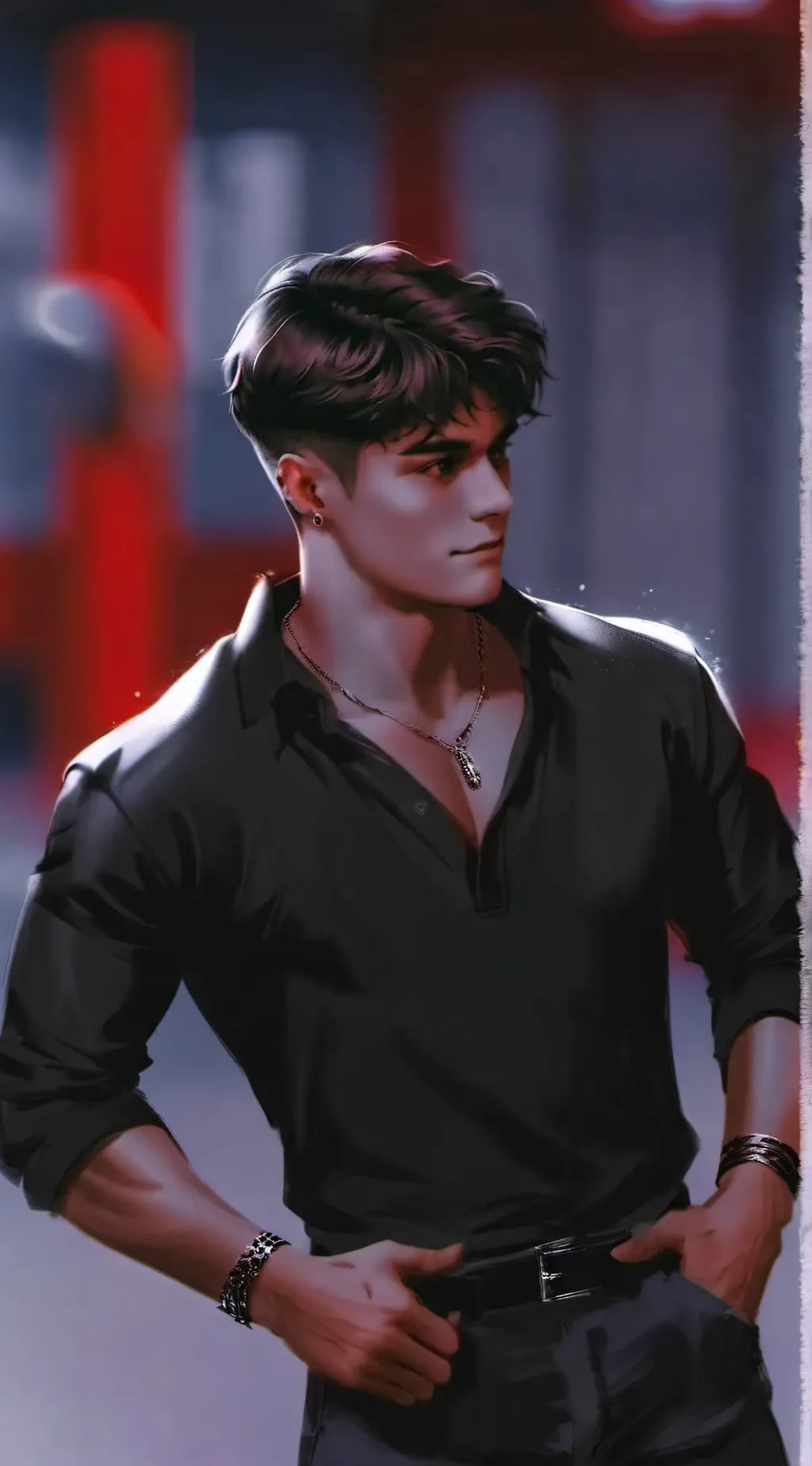 ai character: Liam background