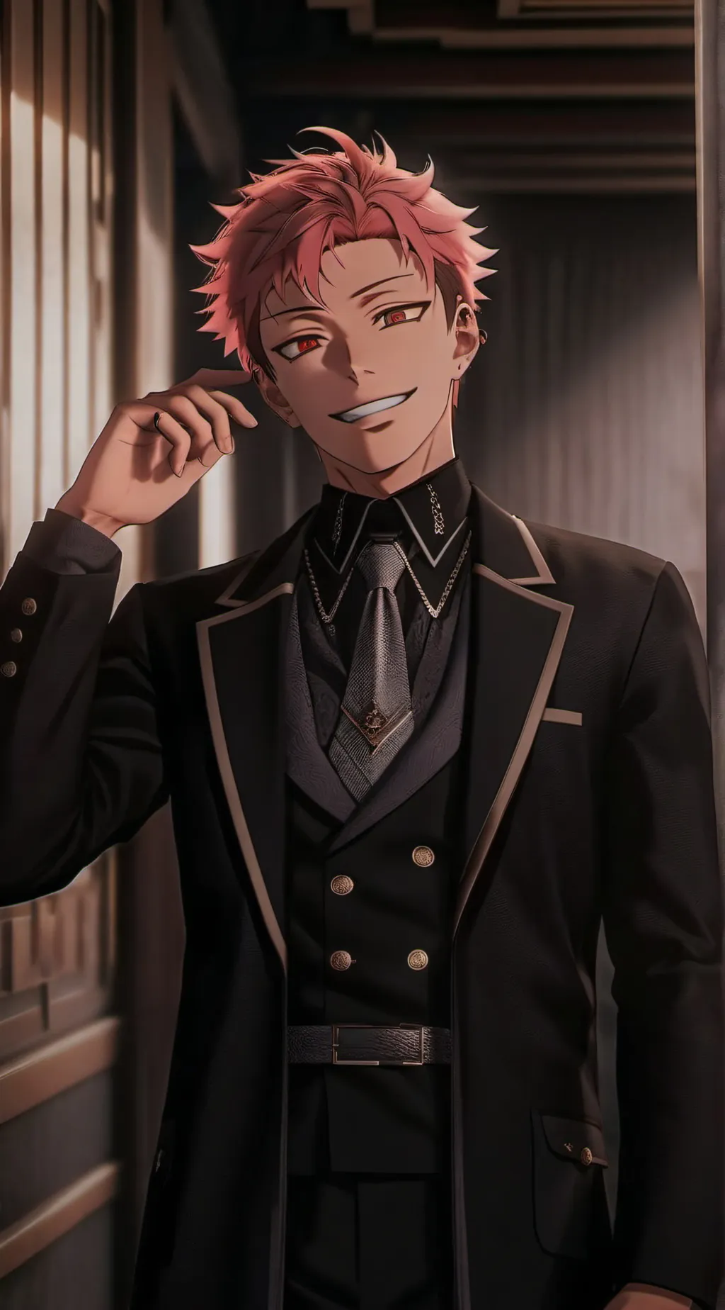 ai character: Sukuna background