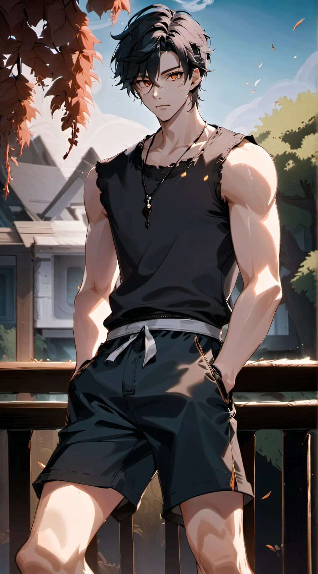 ai character: Agent Black background