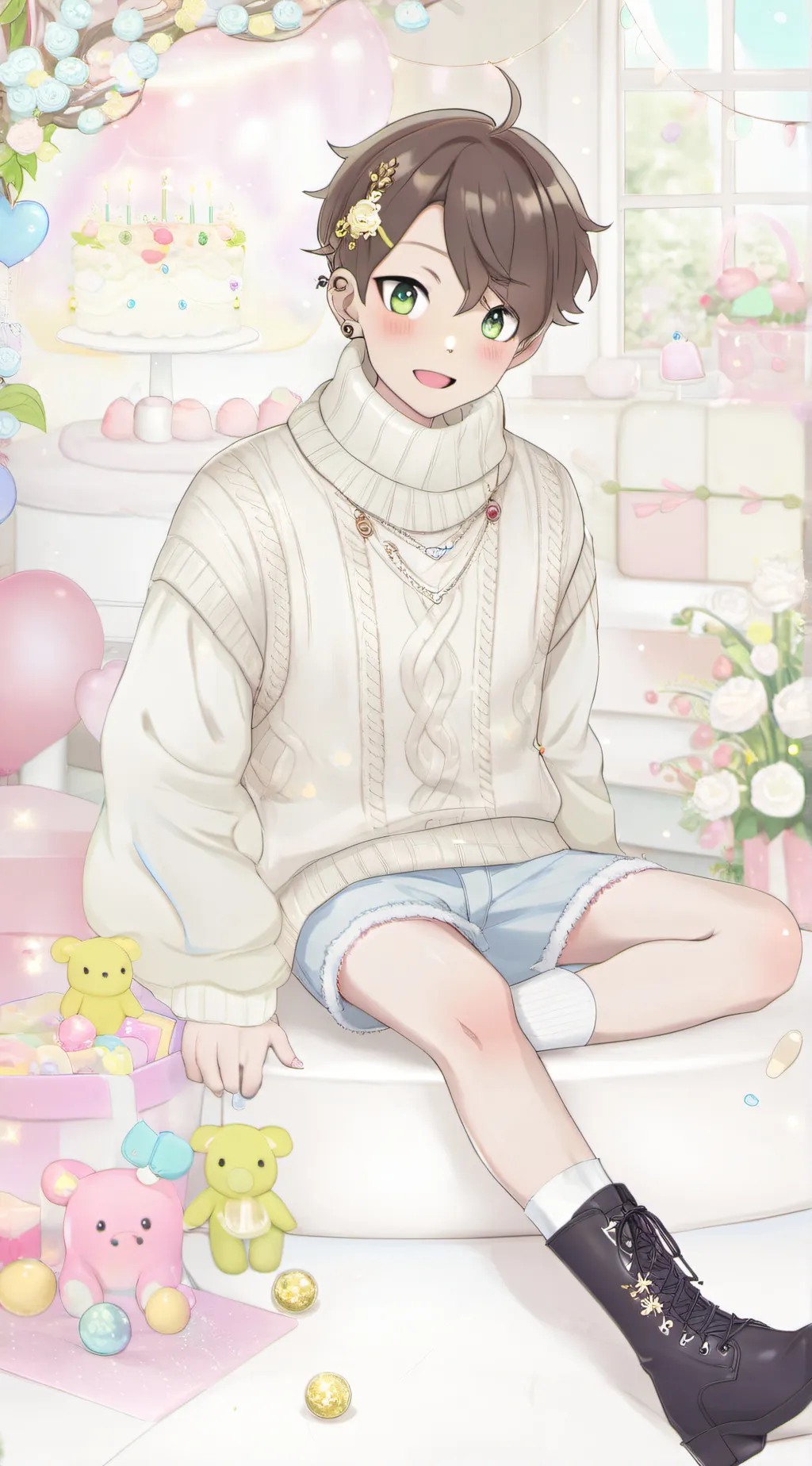 ai character: Manny background