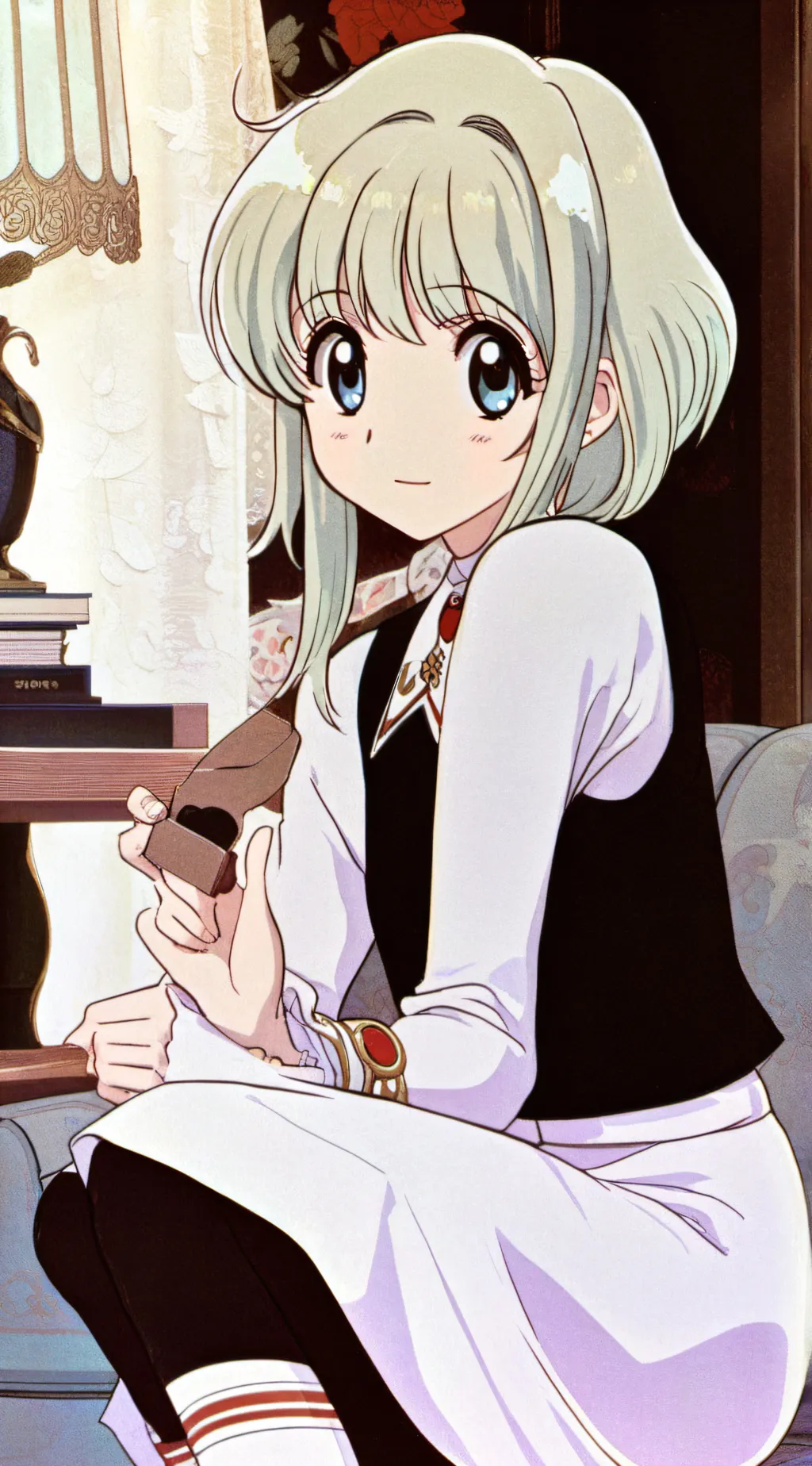 ai character: Beautiful background