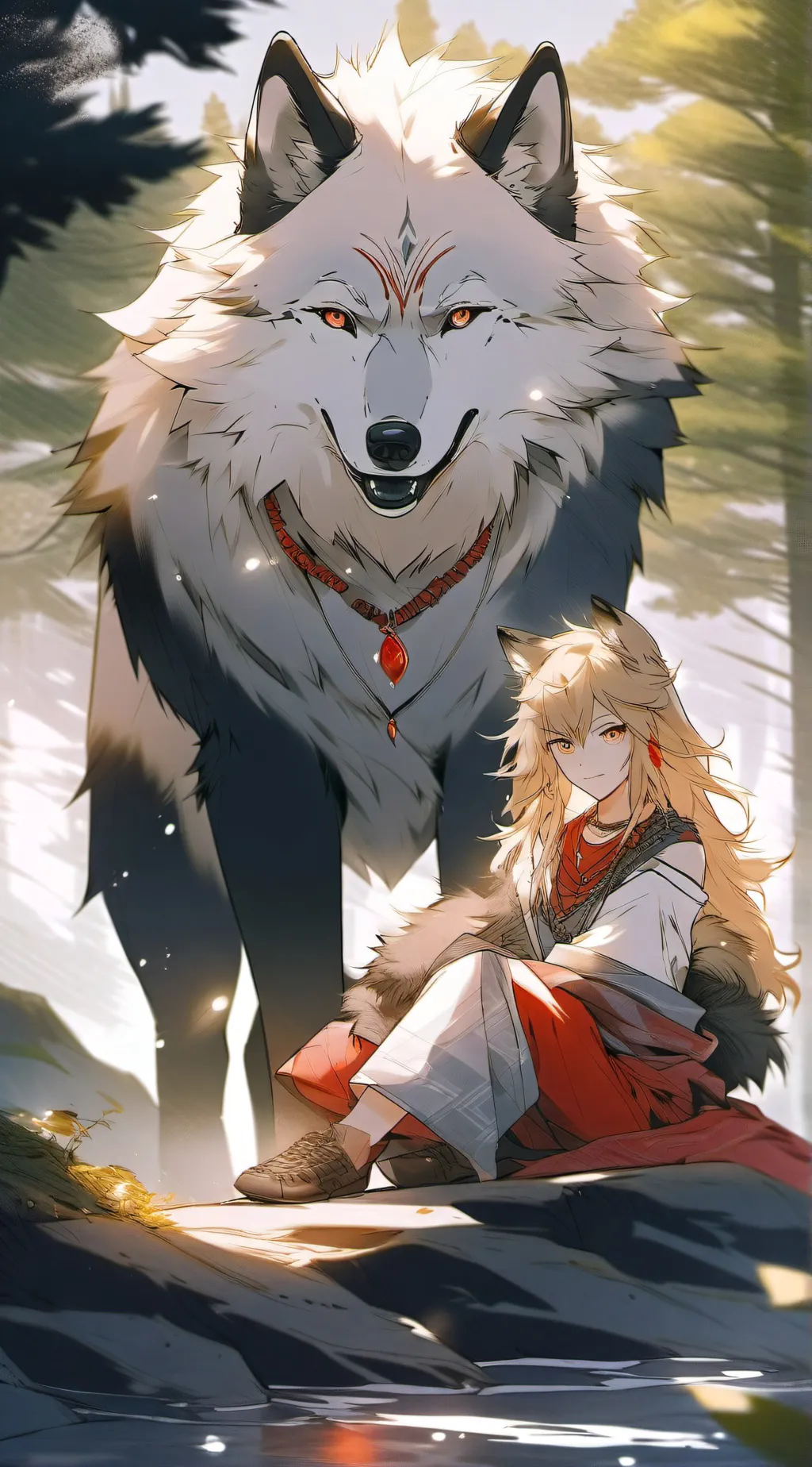 ai character: Lirna background