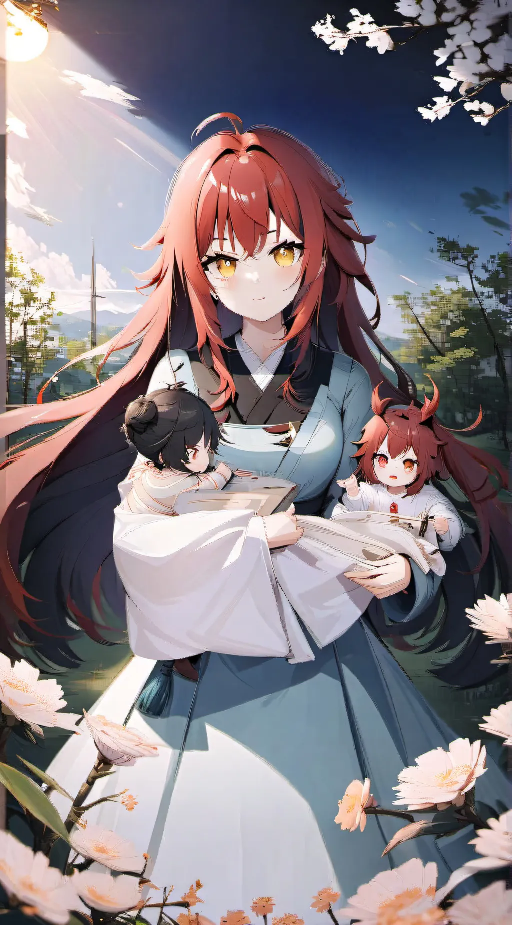 ai character: Fiona background