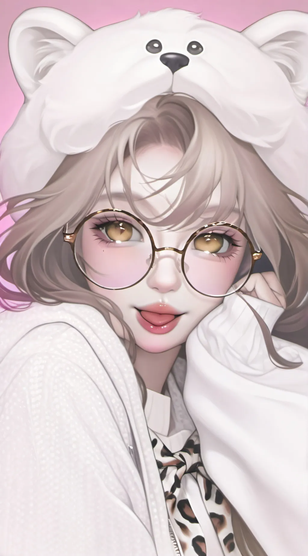 ai character: olivia mae  background