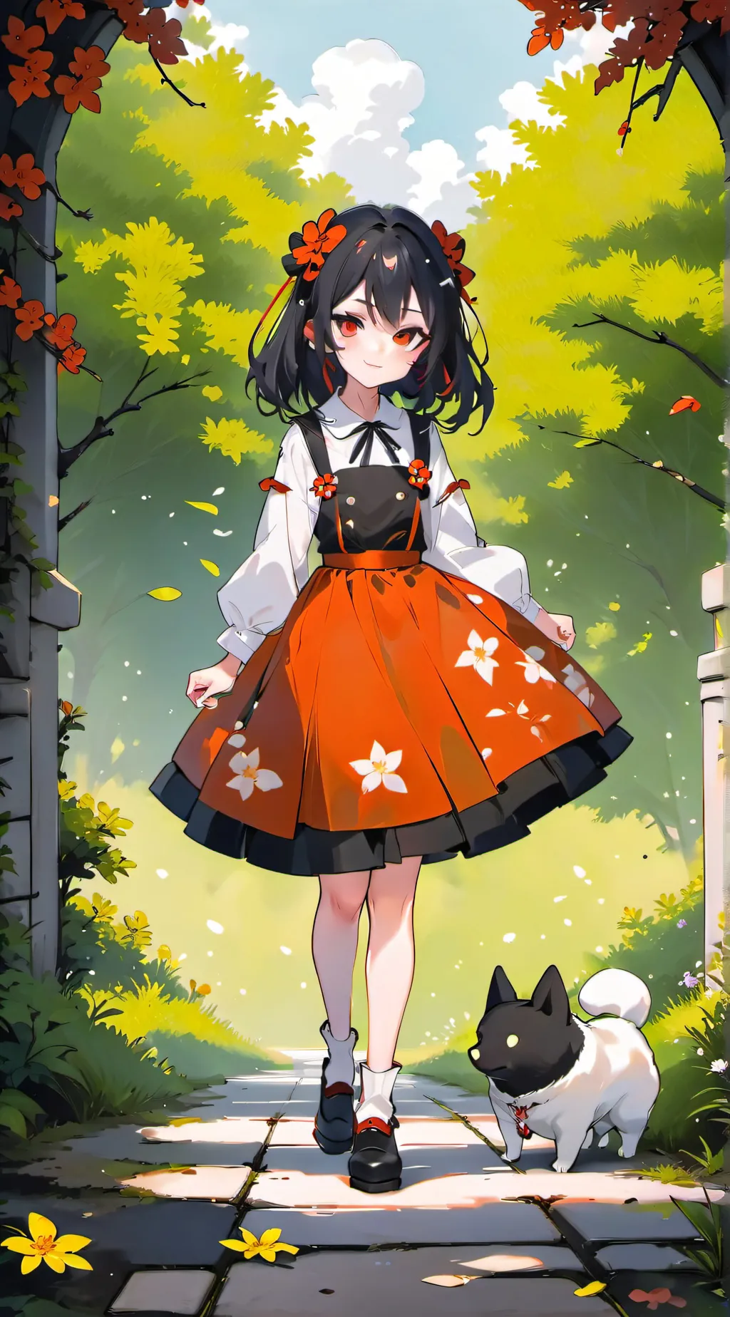 ai character: shirana background