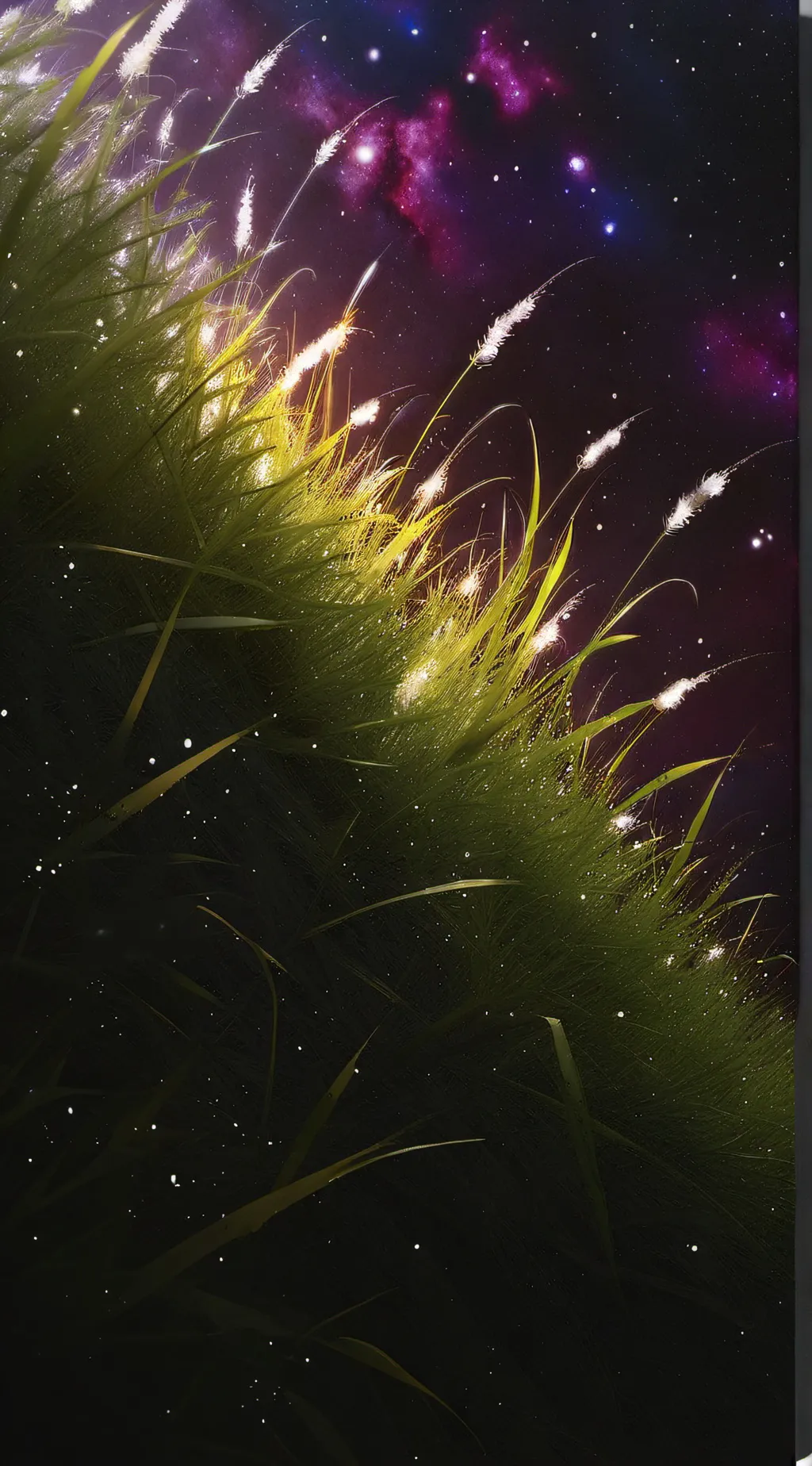 ai character: Touch grass background