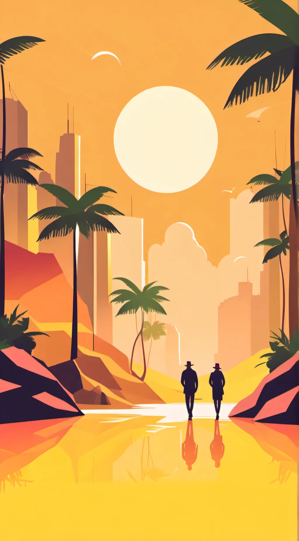 ai character: Motorcyclists  background