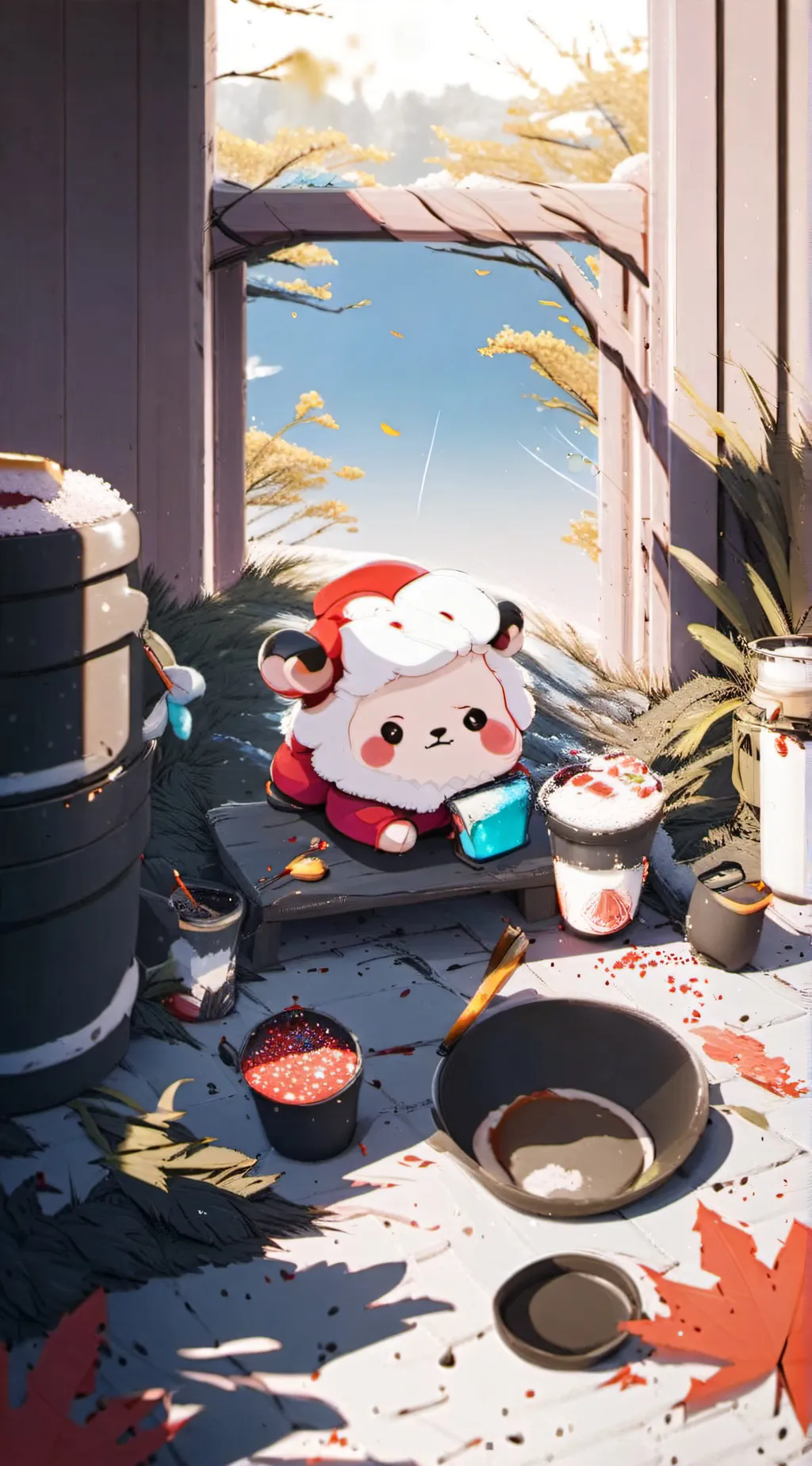 ai character: Stuffy background