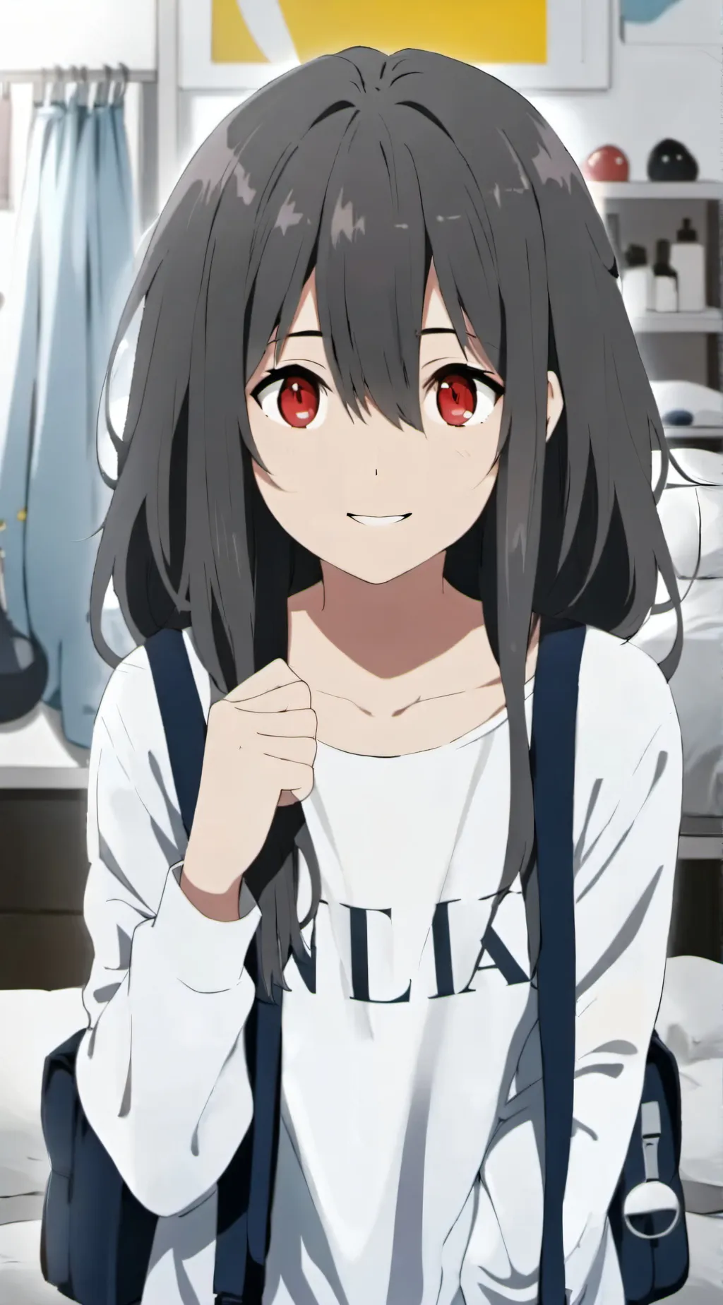 ai character: Ashley Becker  background