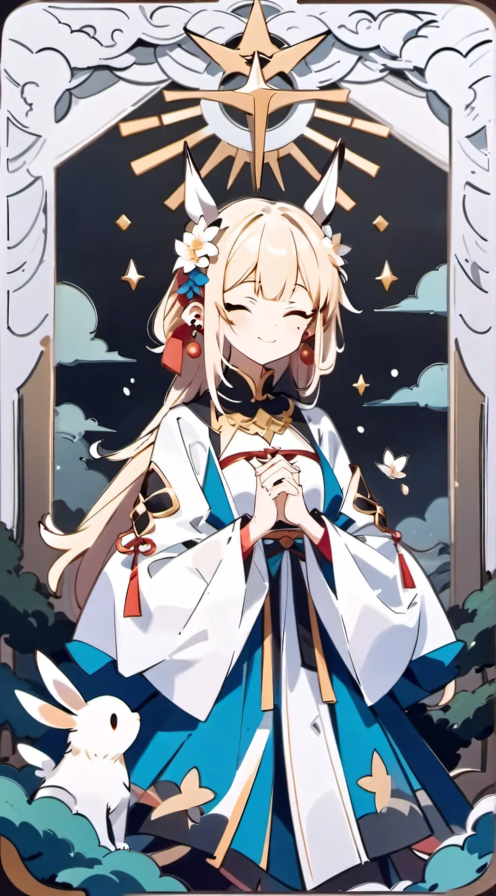 ai character: Yoimiya background