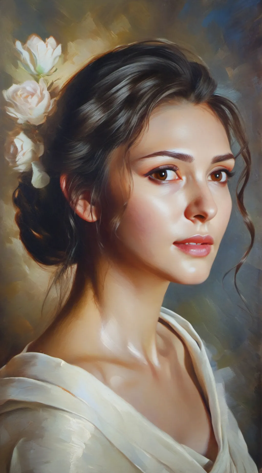 ai character: Emma  background