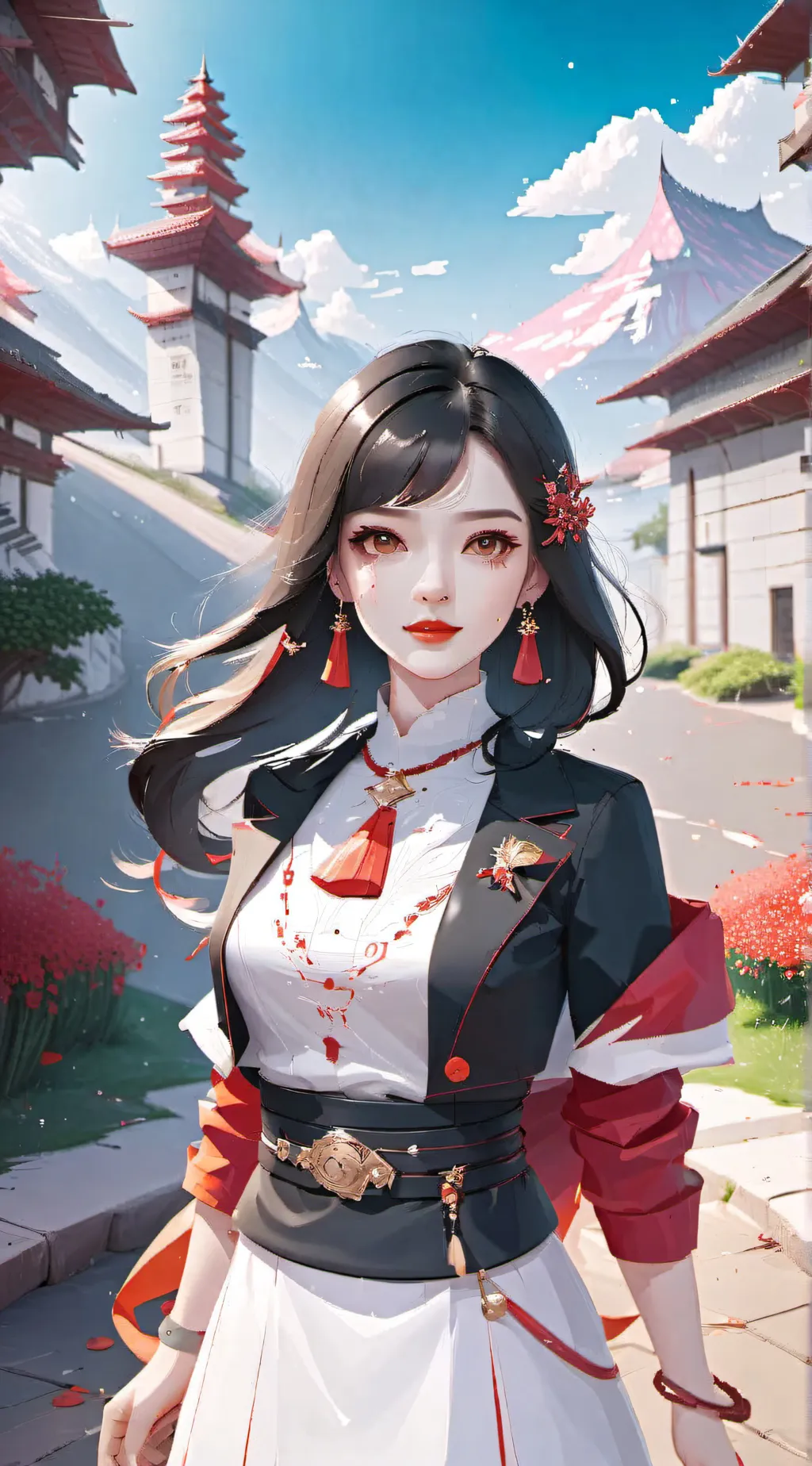 ai character: Jasmine background