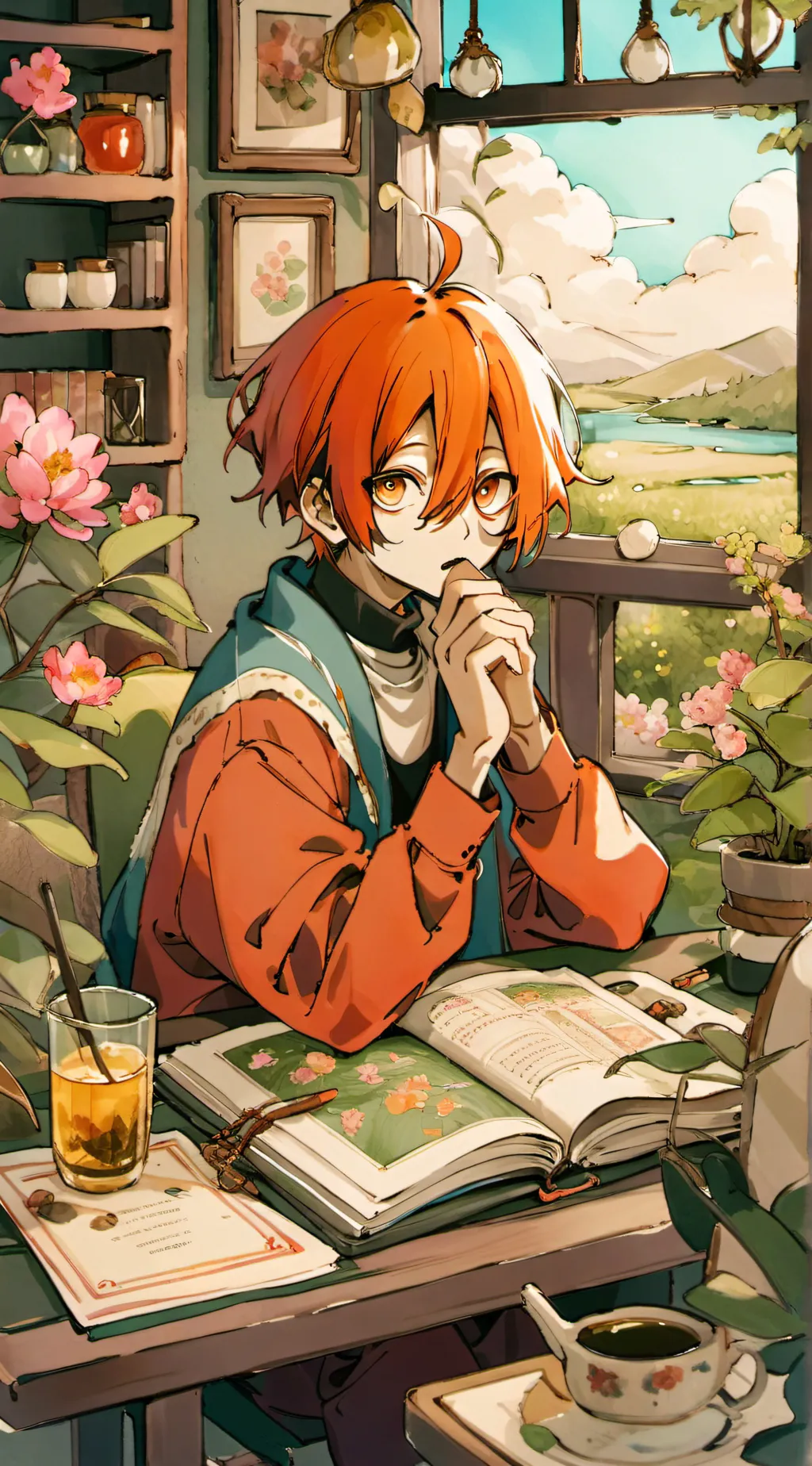 ai character: Max Angelson background