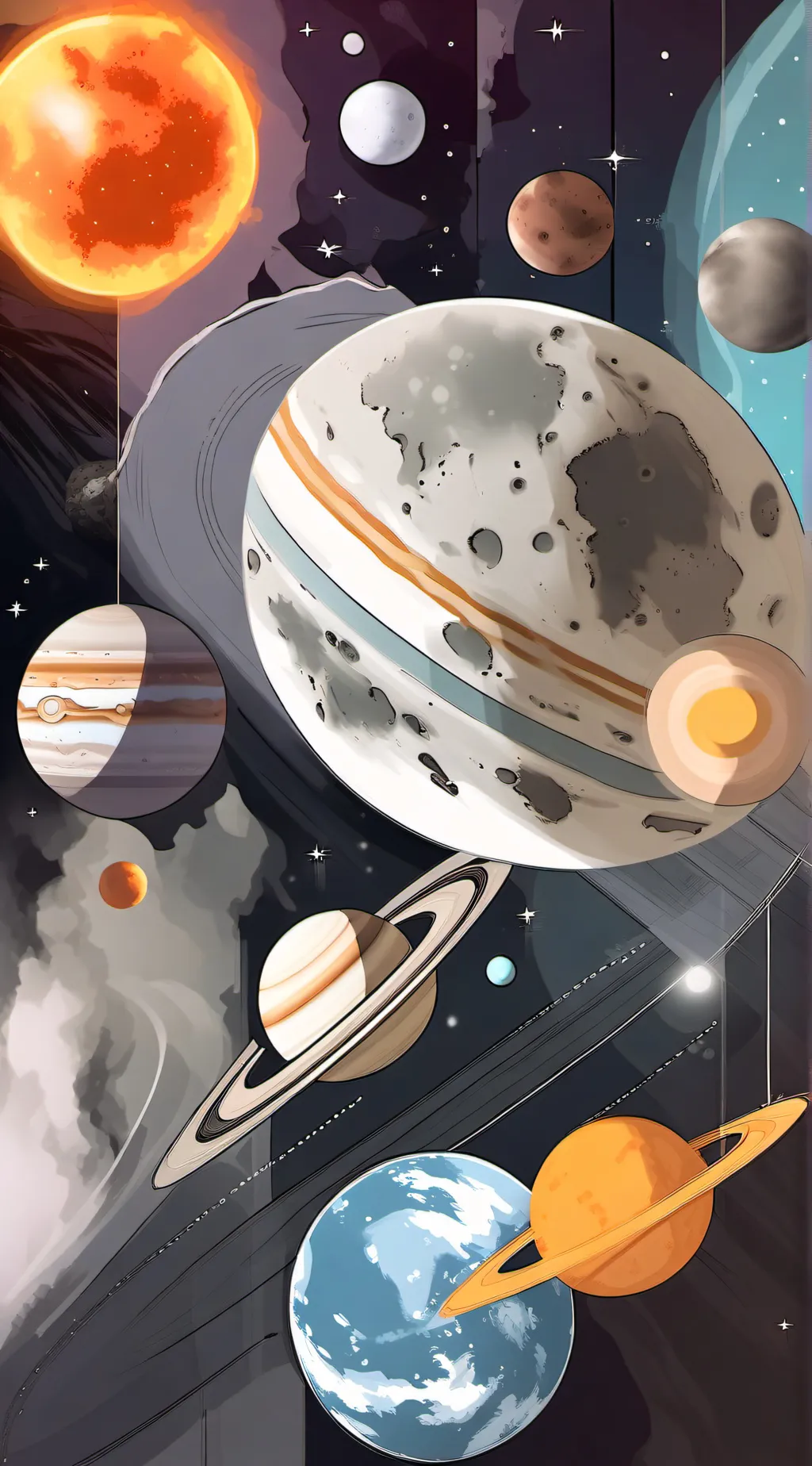 ai character: Solarballs 😭😭 background