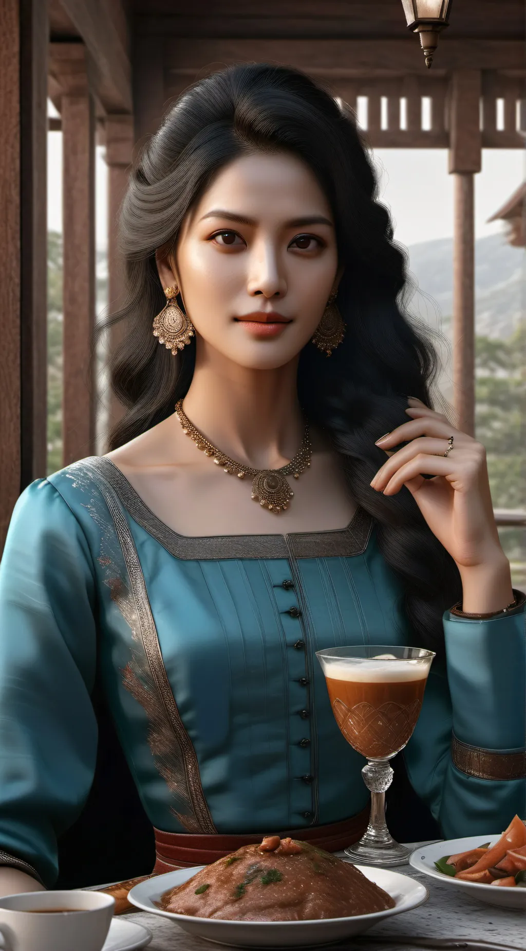 ai character: Pick me girl background