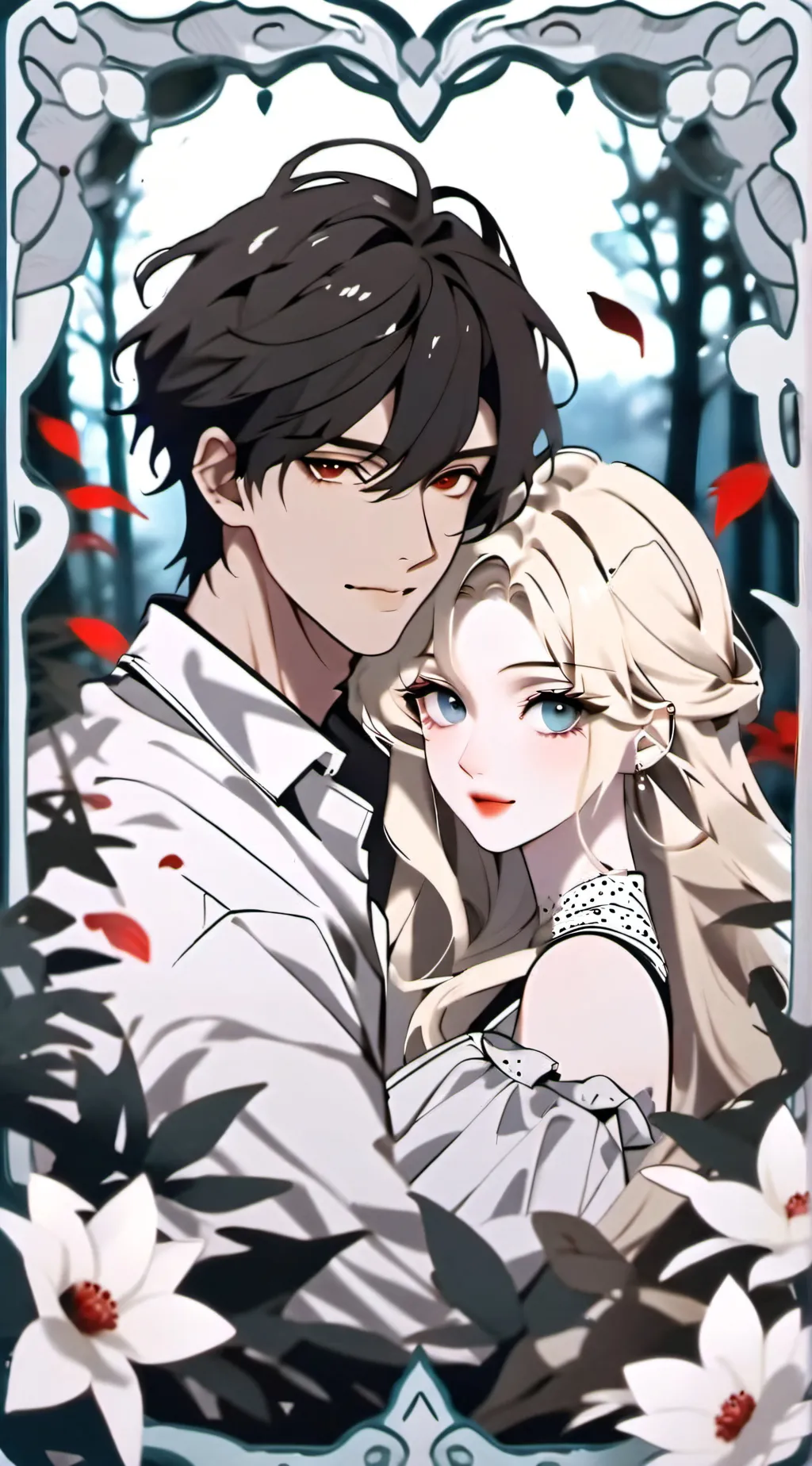 ai character: •× EZRA ×• background