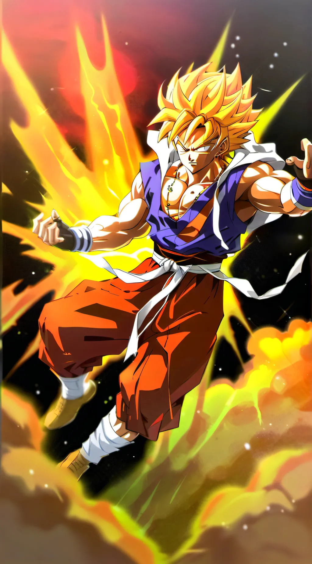 ai character: Goku background