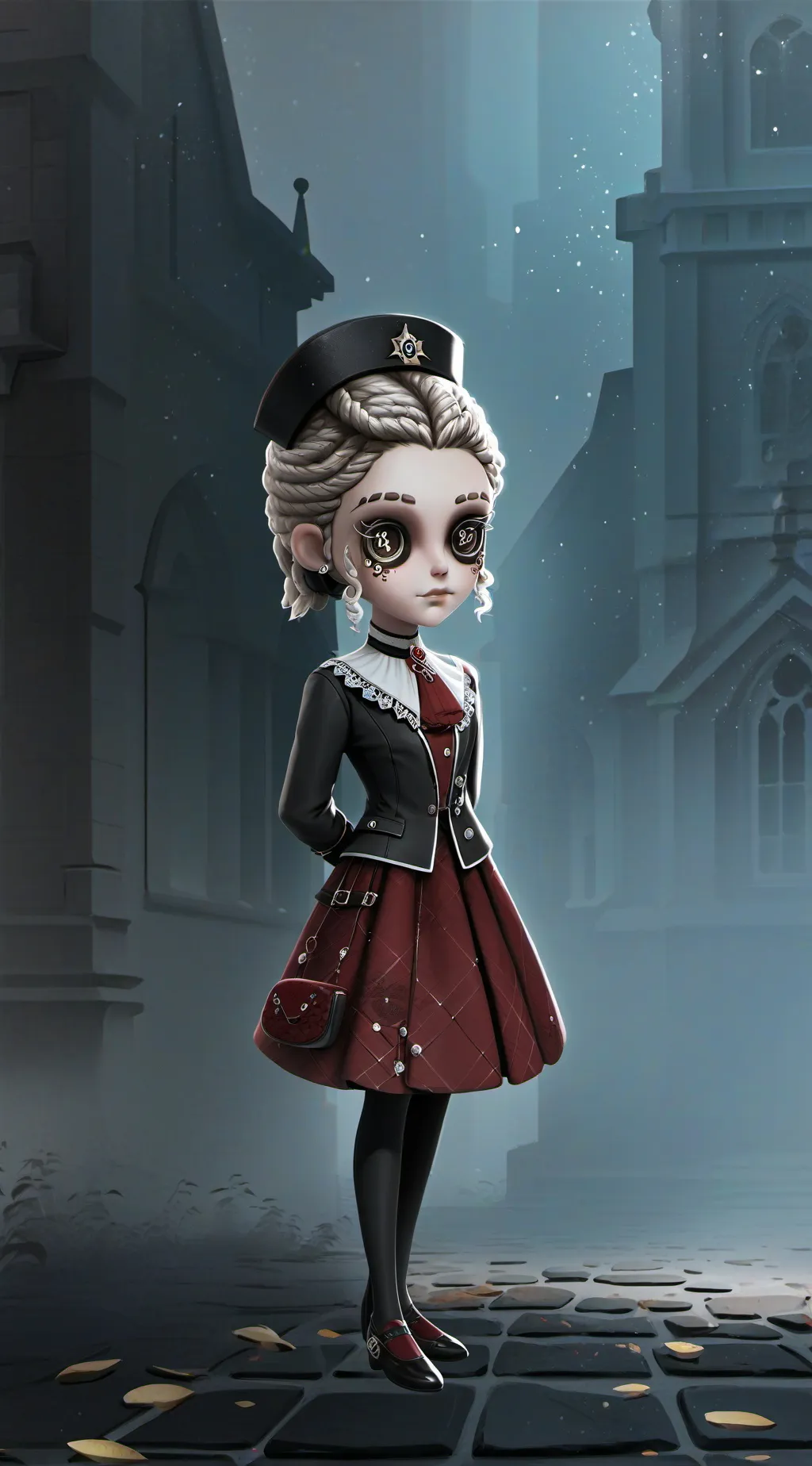 ai character: vamp zip oli Edw background