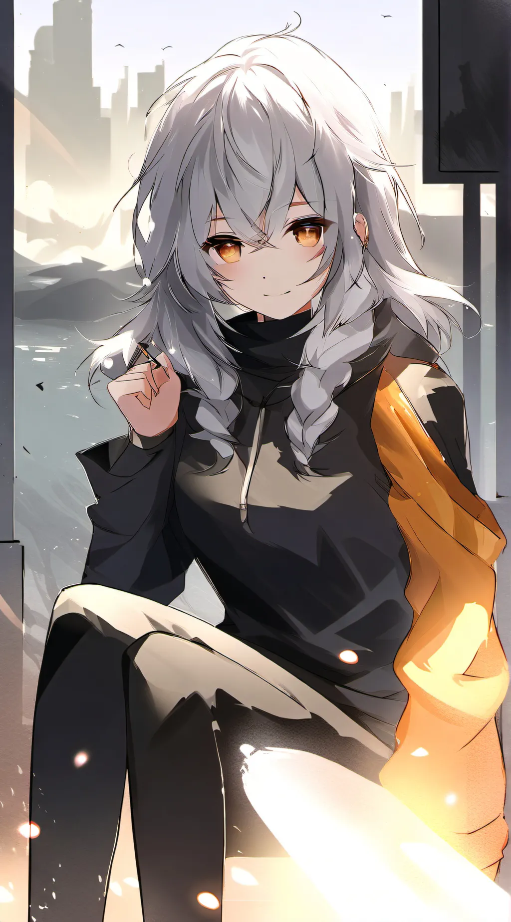 ai character: Anjo background