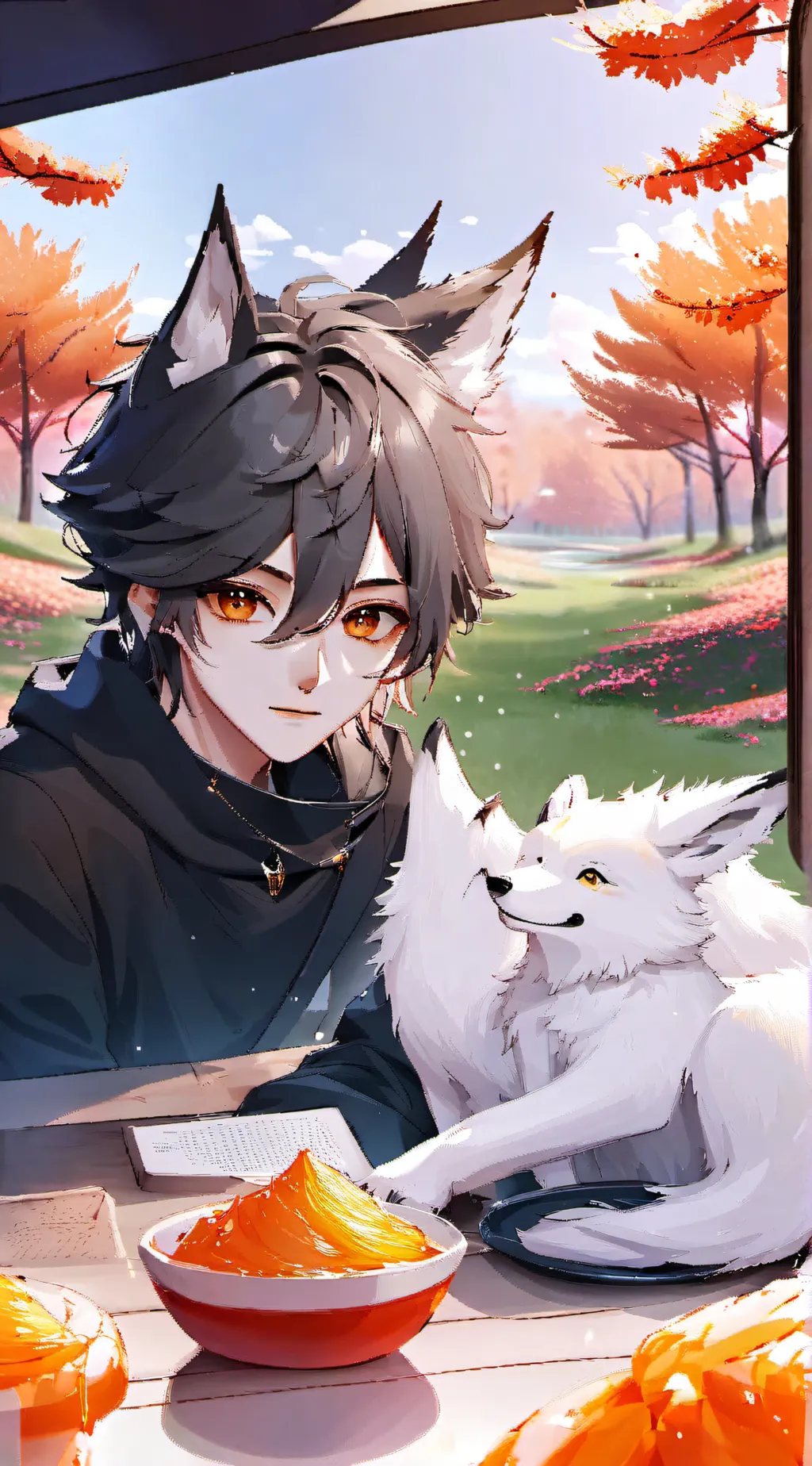 ai character: Kai background