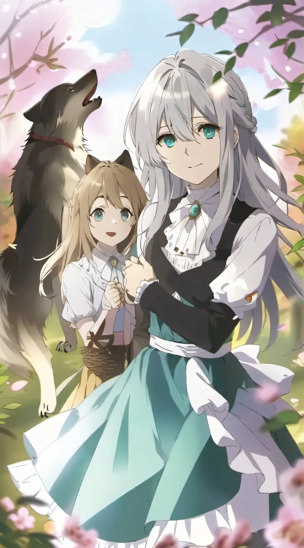 ai character: maya & angelica background