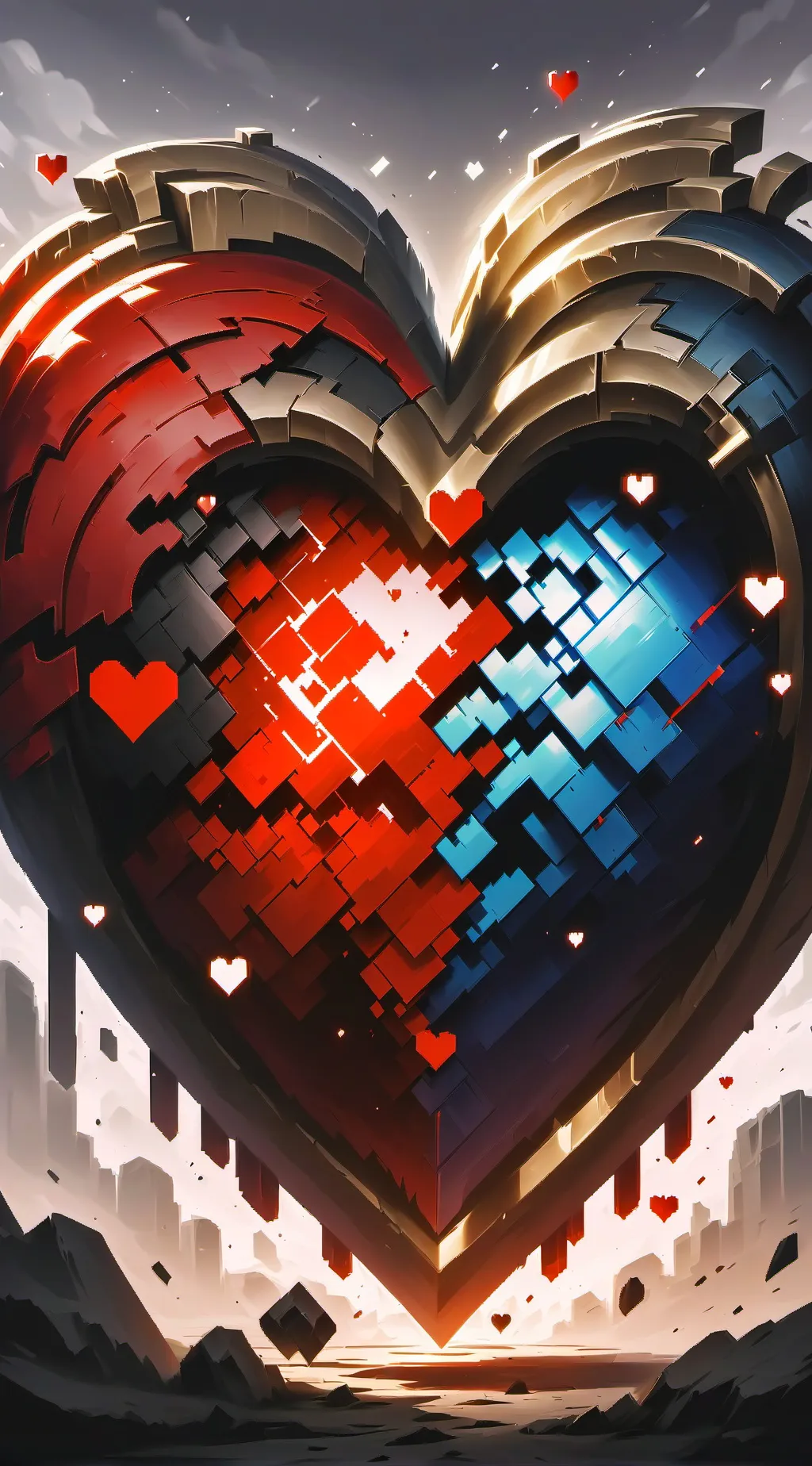 ai character: the split soul background