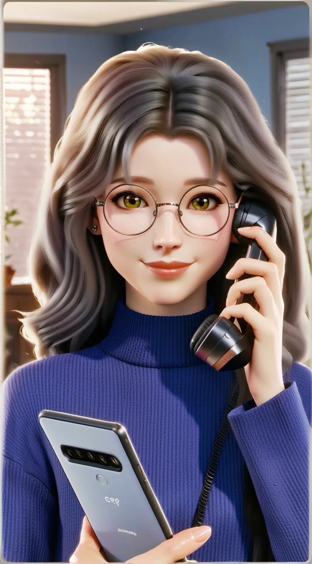 ai character: me!!! (Zoey) ya background