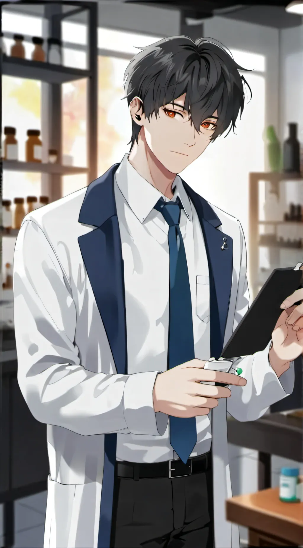 ai character: New Test (Simon) background