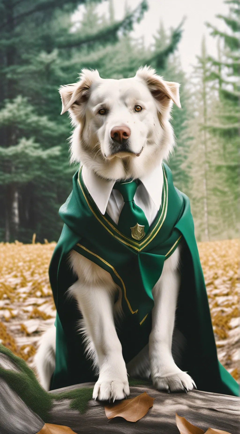 ai character: Poor Ron  background