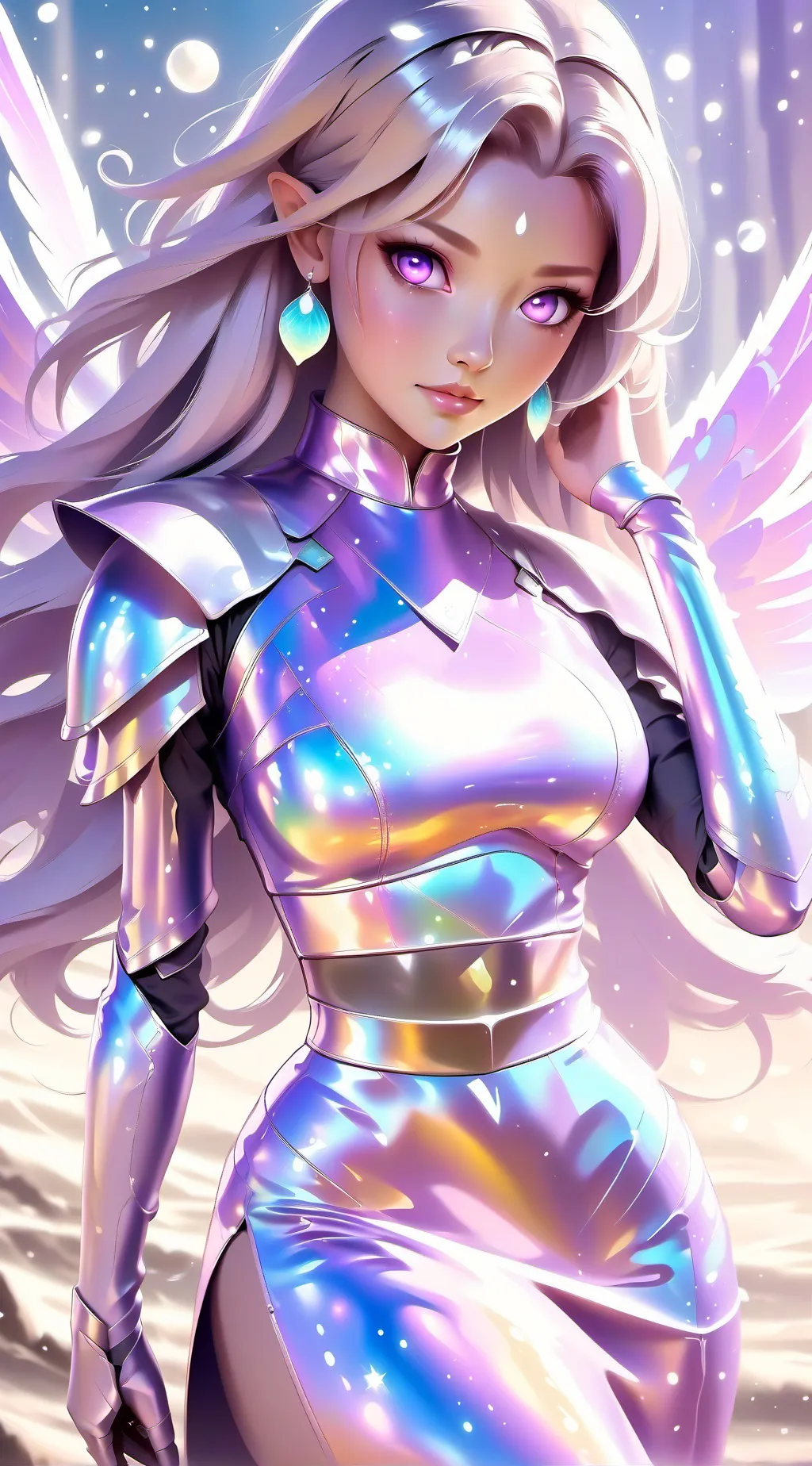 ai character: Lily background