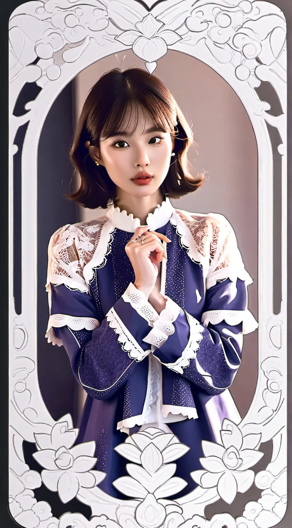 ai character: STRAY KIDS #IDK background