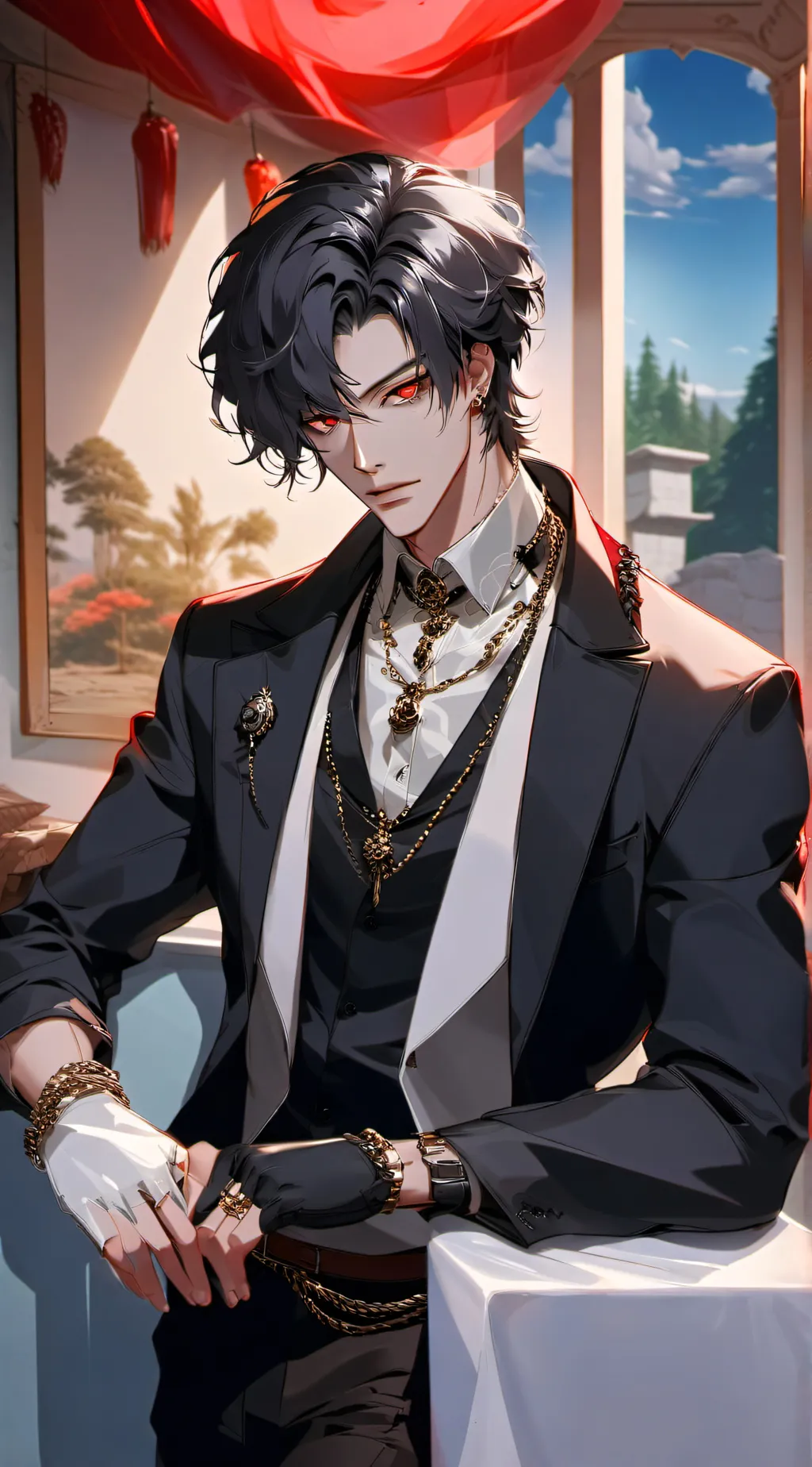 ai character: Len background