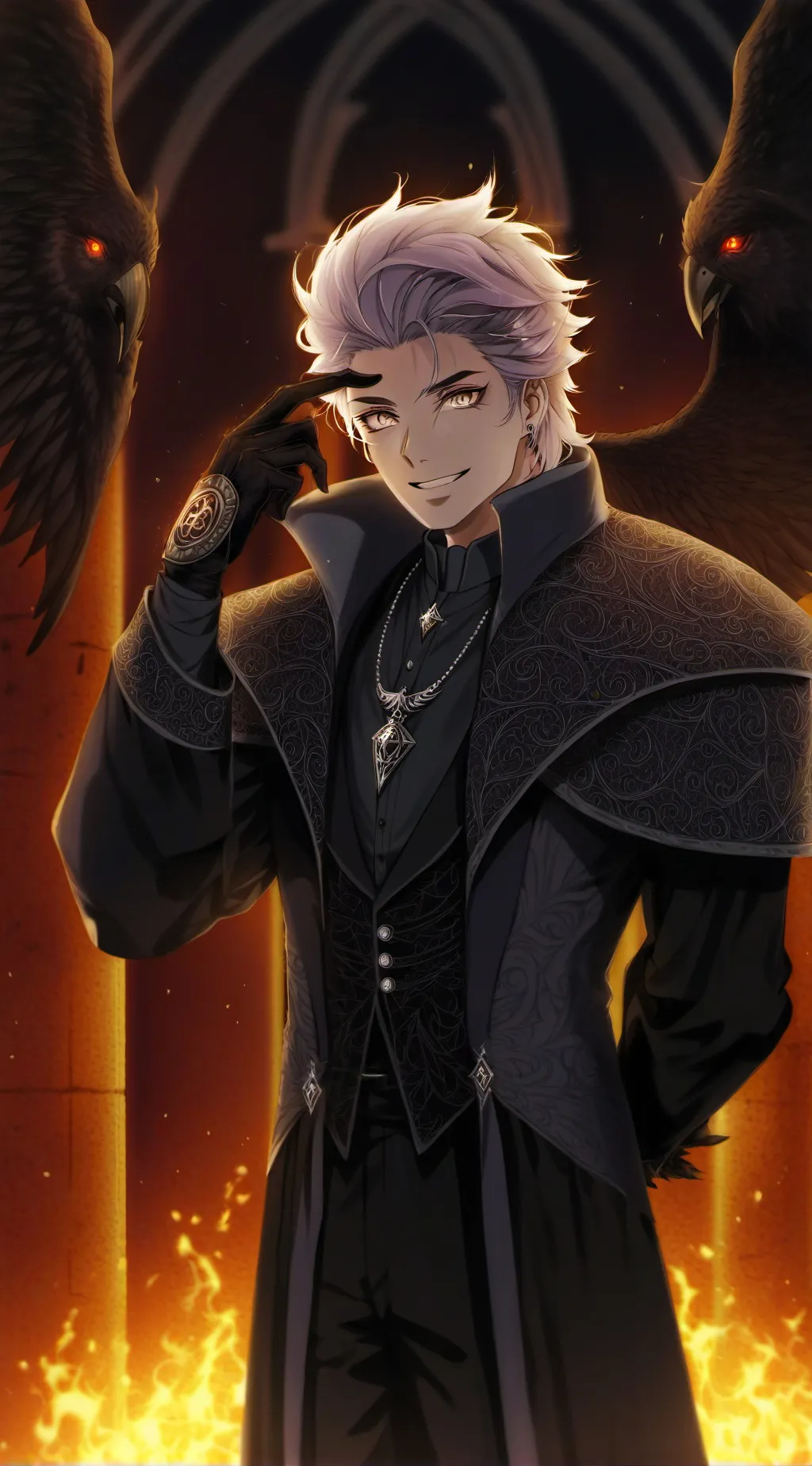 ai character: sukuna background