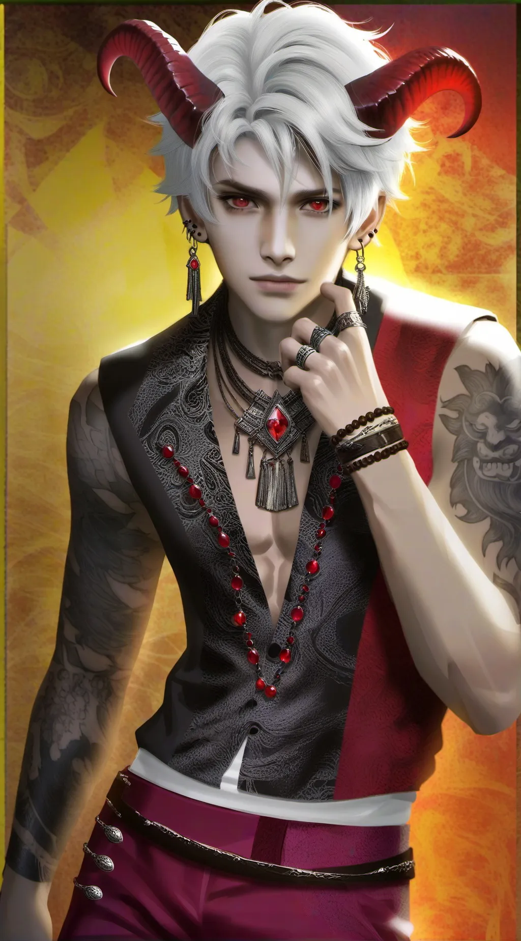 ai character: ~•Leo•~ background