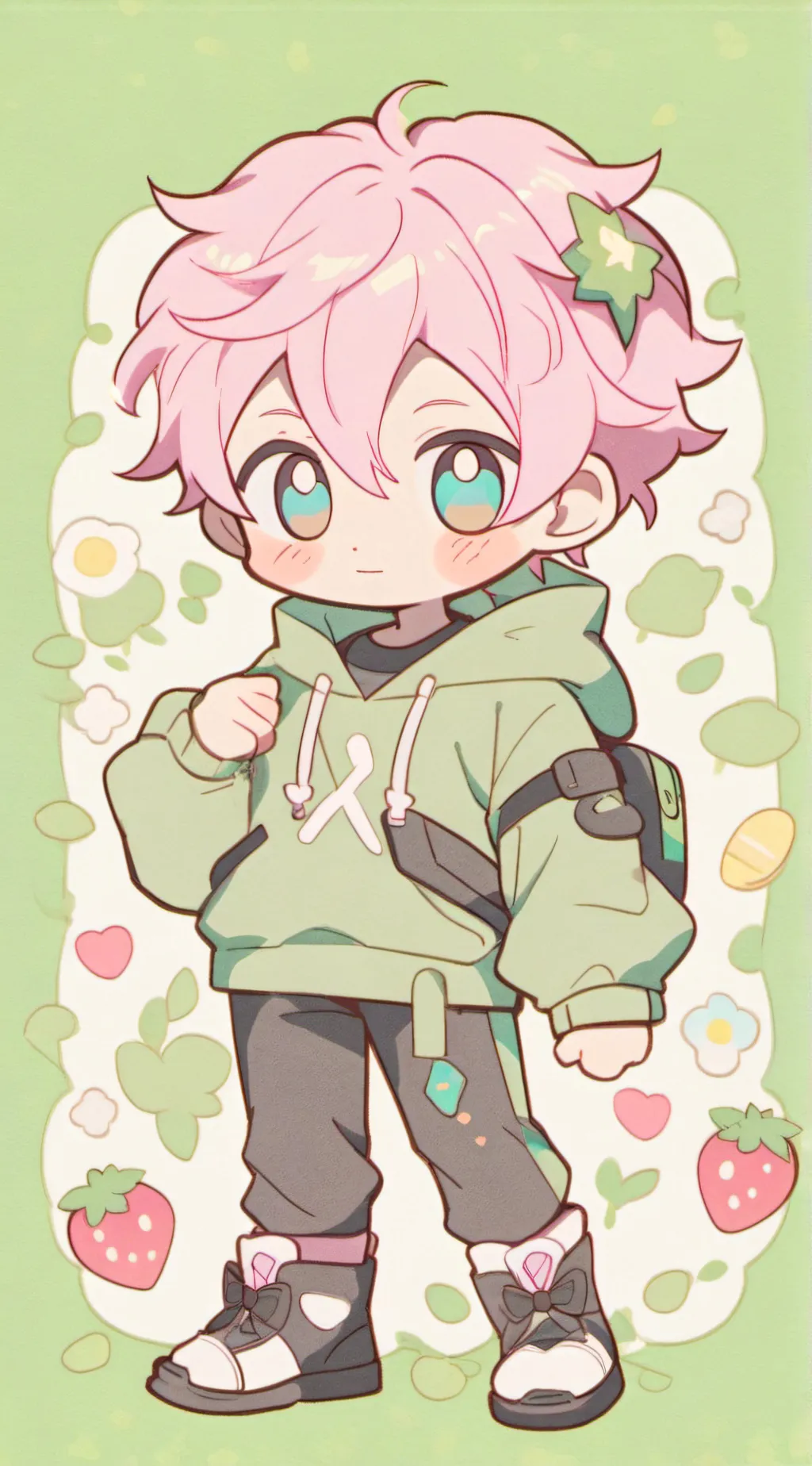 ai character: Caleb  background