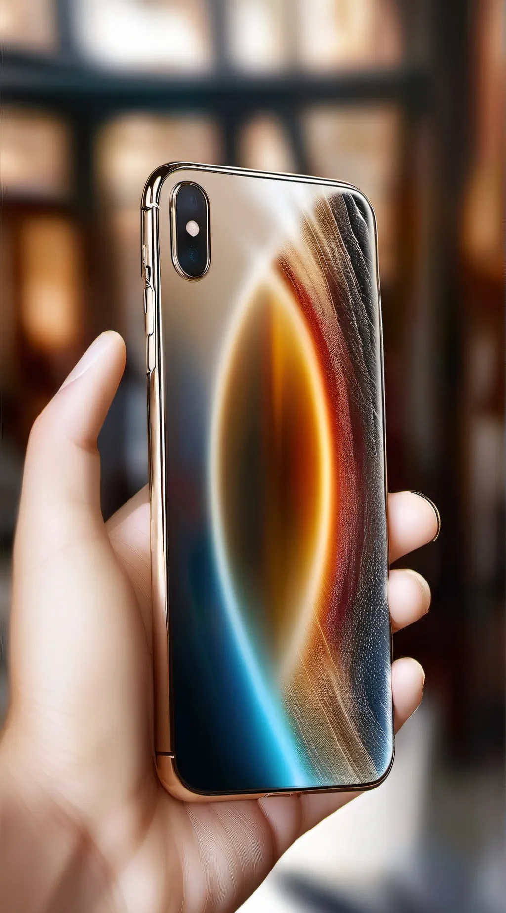 ai character: screen protector background