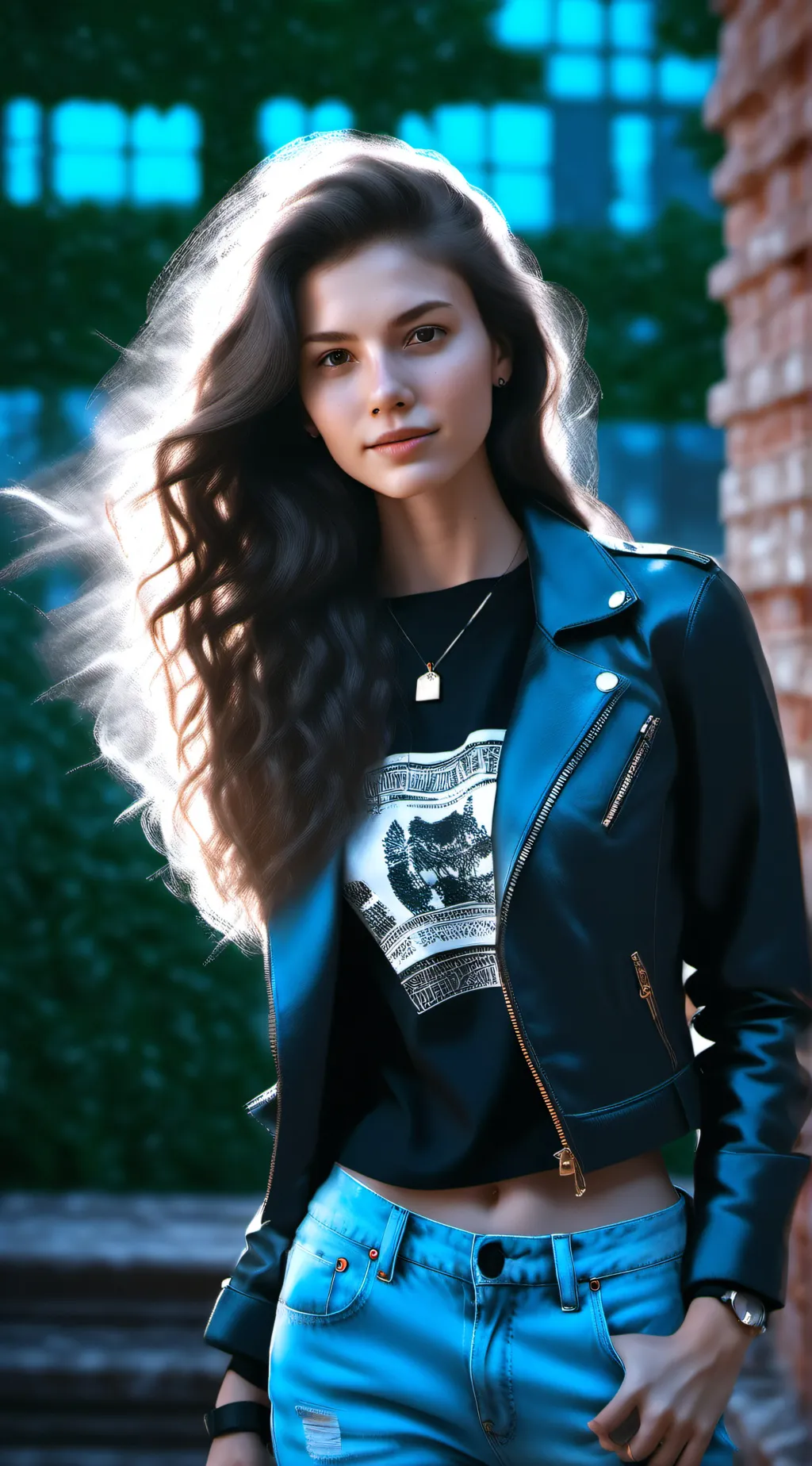 ai character: fight background