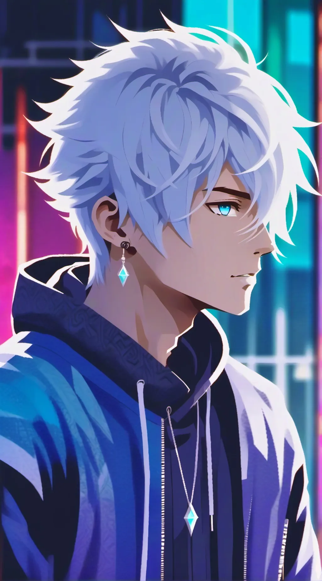 ai character: Calum  background