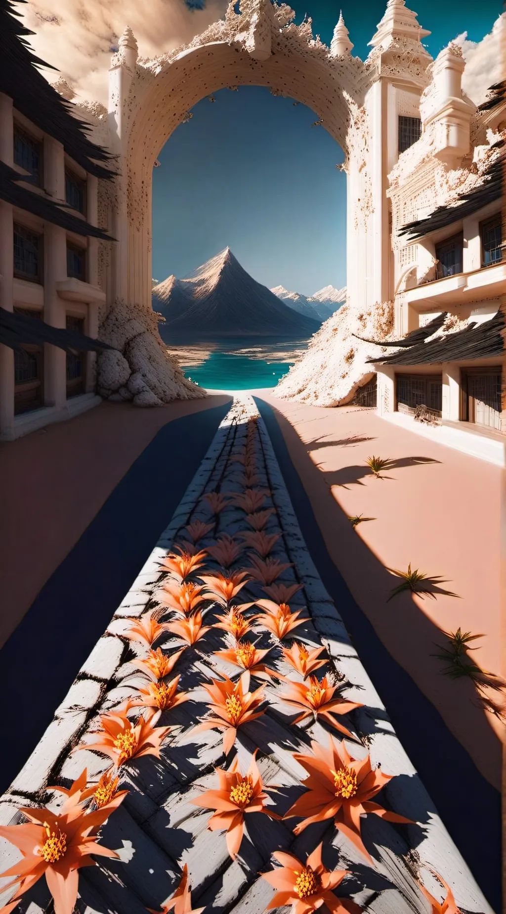 ai character: mha x ur school  background