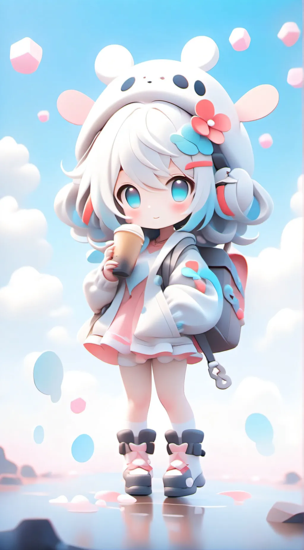 ai character: Fina  background