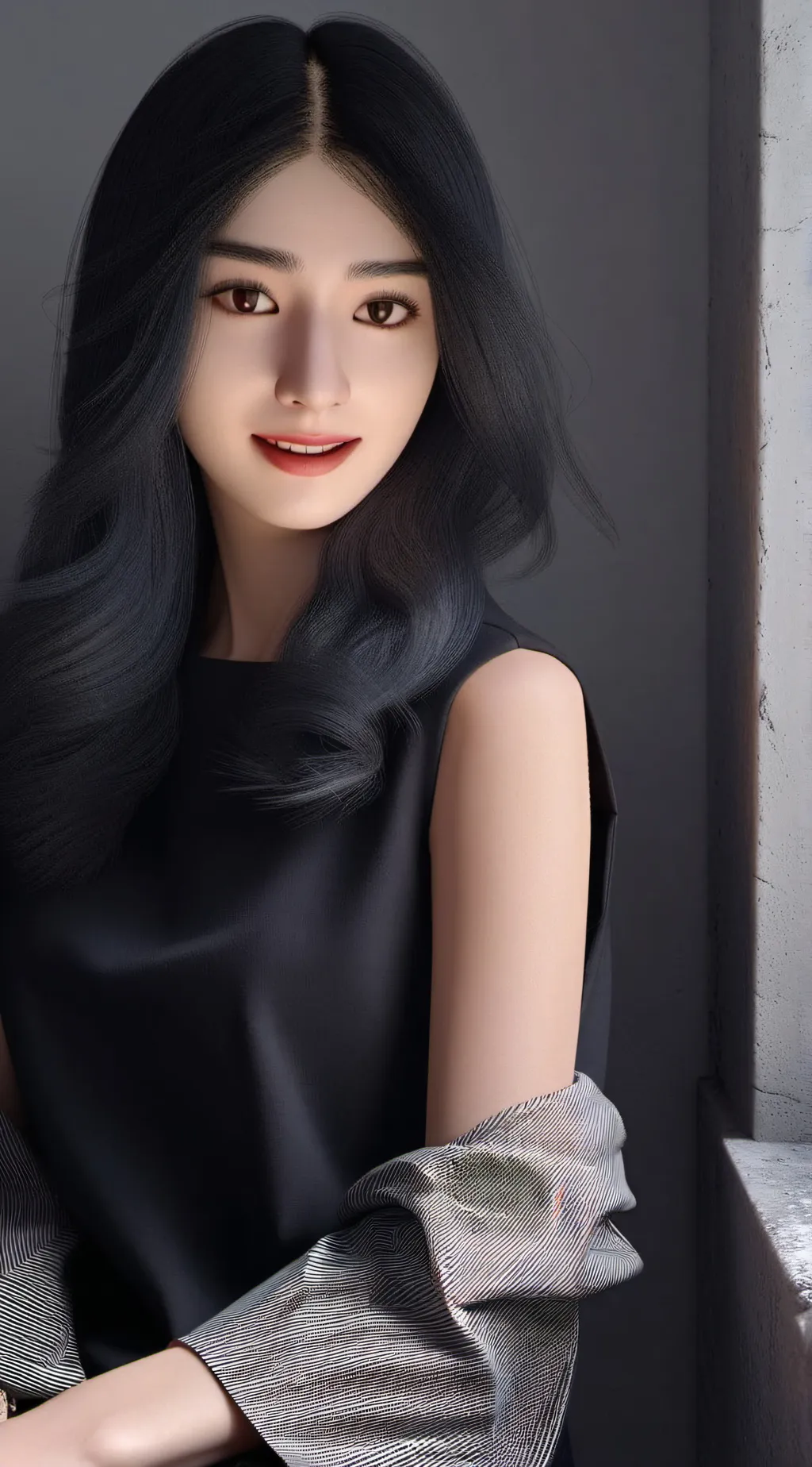 ai character: flower  background